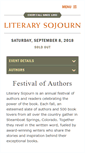 Mobile Screenshot of literarysojourn.org